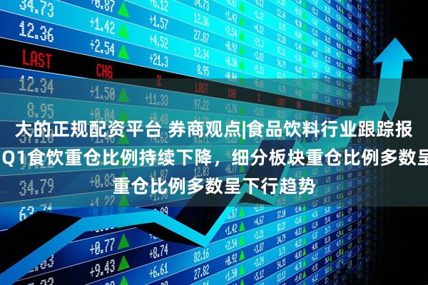 大的正规配资平台 券商观点|食品饮料行业跟踪报告：2025Q1食饮重仓比例持续下降，细分板块重仓比例多数呈下行趋势