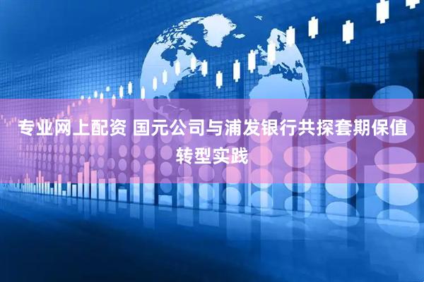 专业网上配资 国元公司与浦发银行共探套期保值转型实践