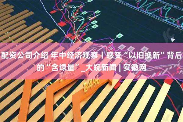 配资公司介绍 年中经济观察丨感受“以旧换新”背后的“含绿量”_大皖新闻 | 安徽网